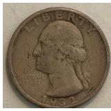 1932-D Key Date Washinton Quarter