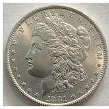 1881 Morgan Dollar