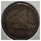 1857 Flying Eagle Cent