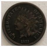 1873 (Open 3) Indian Head Cent