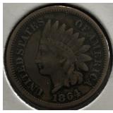 1864 CN Indian Head Cent