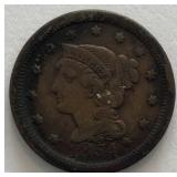 1854 Large Cent