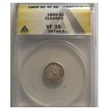 1859 Half Dime