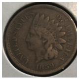1859 Indian Head Cent