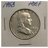 1958 Franklin Half Dollar
