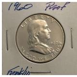 1960 Franklin Half Dollar