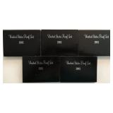 (5) 1981 Proof Sets