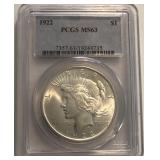 1922 Peace Dollar
