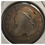1829 Capped Bust Dime
