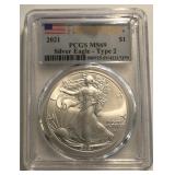 2021 New Design American Silver Eagle Dollar