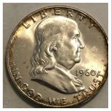 1960 Franklin Half Dollar