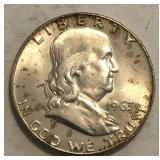 1963-D Franklin Half Dollar