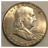 192-D Franklin Half Dollar