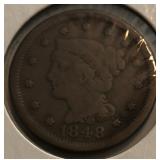 1848 Large Cent