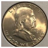 1961-D Franklin Half