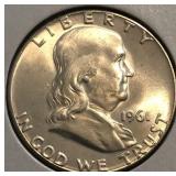 1961 Franklin Half Dollar