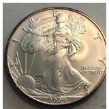 2004 American Silver Eagle