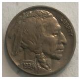 1934 Buffalo Nickel