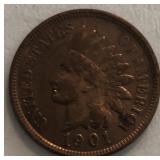 1901 Indian Head Cent
