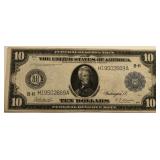 1914 $10 Federal Reserve Note