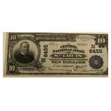 1902 $10 National Currency, St. Louis, Missouri