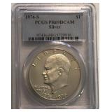 1976-S Silver Eisenhower Dollar