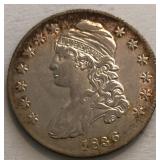 1836 Capped Bust Half Dollar