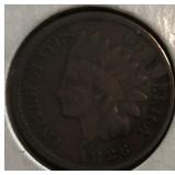 1886 (Type 2) Indian Head Cent