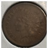 1880 Indian Head Cent
