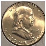 1962-D Franklin Half Dollar