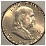 1963-D Franklin Half Dollar