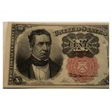 10 Cents Fractional Currency