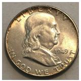 1949 Franklin Half Dollar