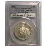 1982-S Comm Washington Half Dollar