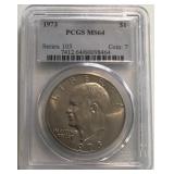 1973 Eisenhower Dollar