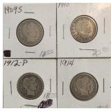 (4) Barber Quarters