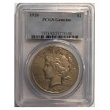 1928 Peace Dollar