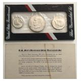 UNC Silver Bicentennial 3-Coin Mint Set