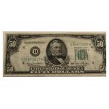1950 $50 Federal Reserve Note