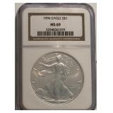 1996 American Silver Eagle Dollar