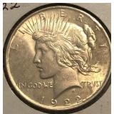 1922 Peace Dollar