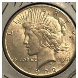 1922-S Peace Dollar