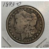 1893-O Morgan Dollar