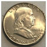 1948 Franklin Half Dollar