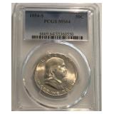 1954-S Franklin Half Dollar