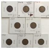1915 & 1915-D Buffalo Nickels
