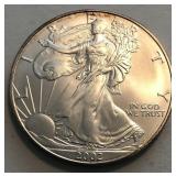 2002 American Silver Eagle