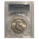 1954 Franklin Half Dollar
