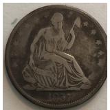 1857-O Seated Liberty Half Dollar