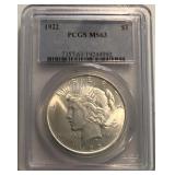 1922 Peace Dollar